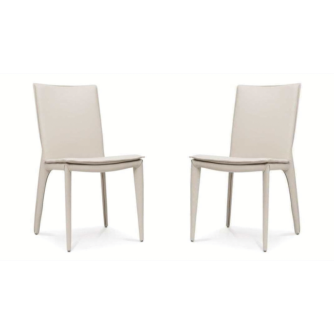 Othello Set of 2 Dining Chairs - Cream Tommy Franks 1