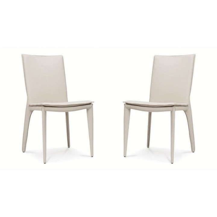Othello Set of 2 Dining Chairs - Cream Tommy Franks 1
