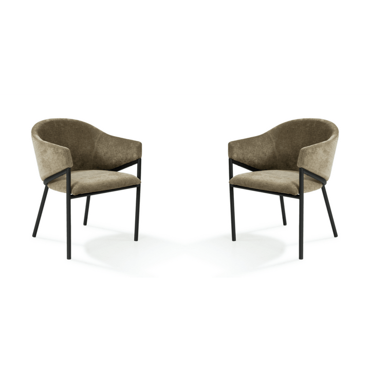 Aidan Set of 2 Armchairs - Olive Tommy Franks 1