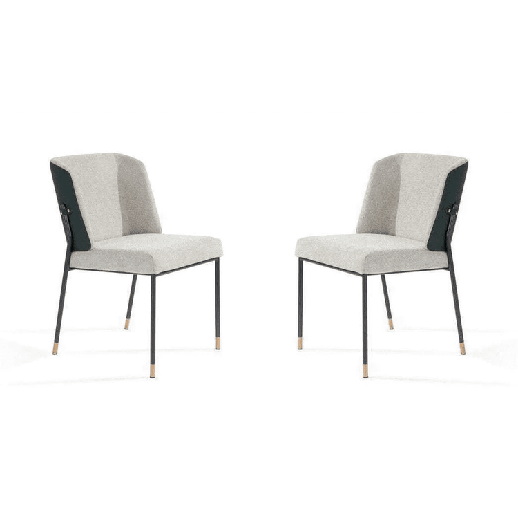 Victor Set of 2 Dining Chair - Enzimi Cream Tommy Franks 2