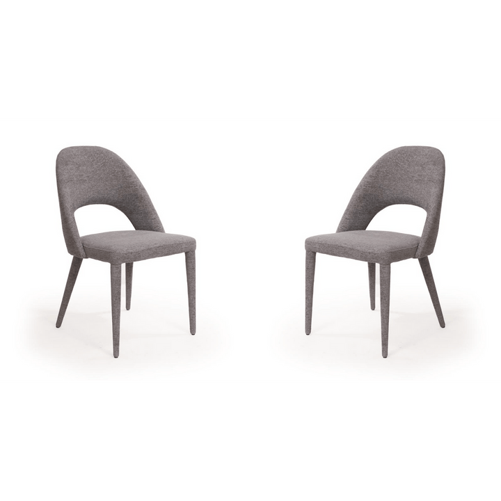 Van Set of 2 Dining Chairs - Quartz Grey Tommy Franks 2