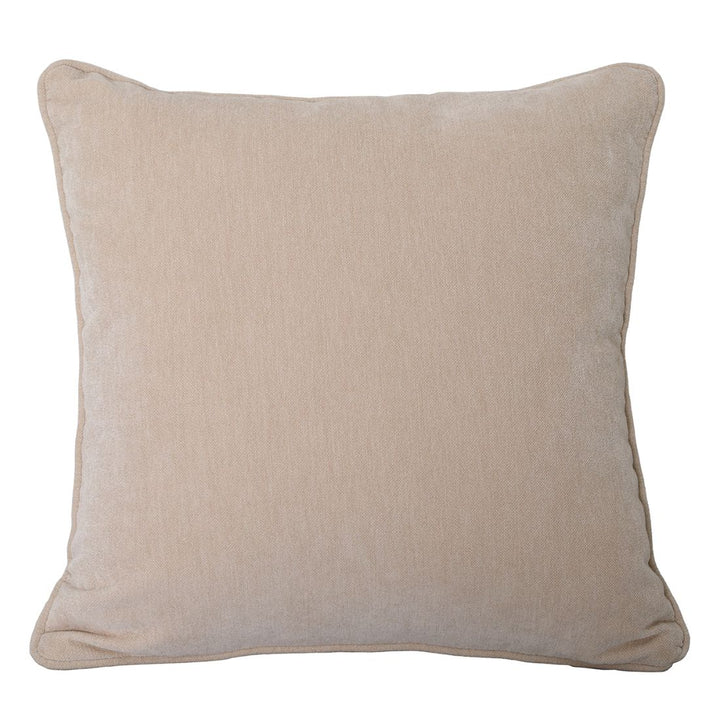 Eden Cushion 47x47cm - Warm Stone Velvet