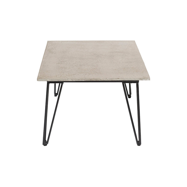 Outdoor Mundo Fiber Cement Coffee Table - Natural Bloomingville 3