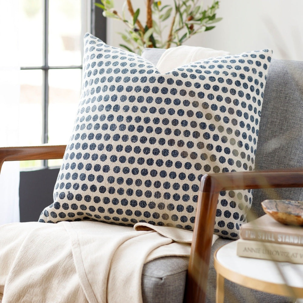 Janya Woven Dots Cushion 51x51cm Keiichi 2