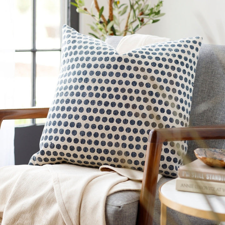 Janya Woven Dots Cushion 51x51cm Keiichi 2