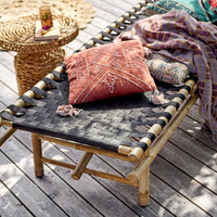 Bloomingville Outdoor Vida Bamboo Daybed in Black