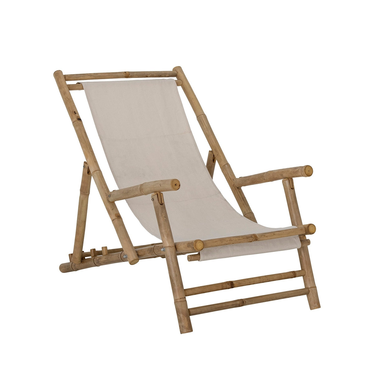 Bloomingville Outdoor Korfu Bamboo Deck Chair in Natural