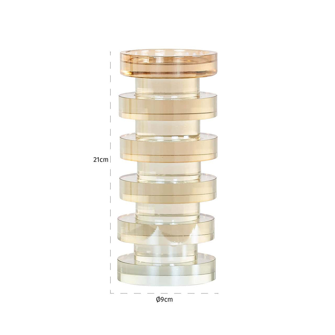 Cira Small Candle Holder - Crystal Richmond 2