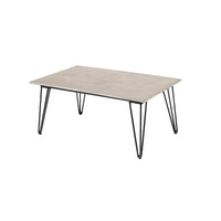 Bloomingville Outdoor Mundo Fiber Cement Coffee Table in Natural