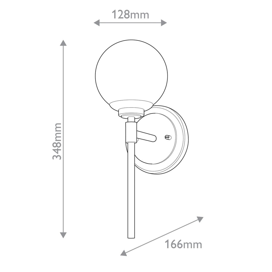 Benno 1 Wall Light - Champagne Bronze
