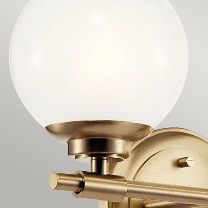 Benno 2 Wall Light - Champagne Bronze