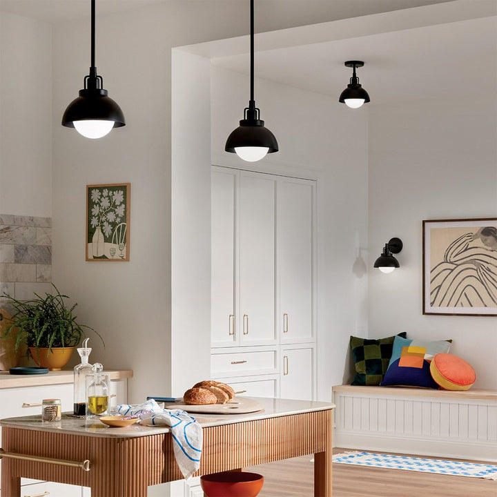 Niva Trio Mount Wall Light - Black