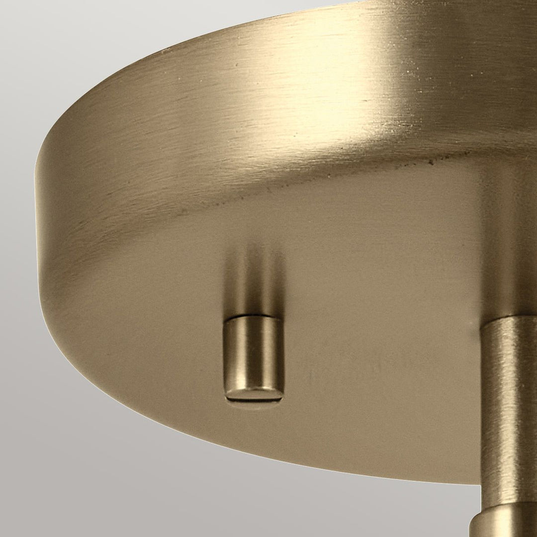 Niva Trio Mount Wall Light - Champagne Bronze