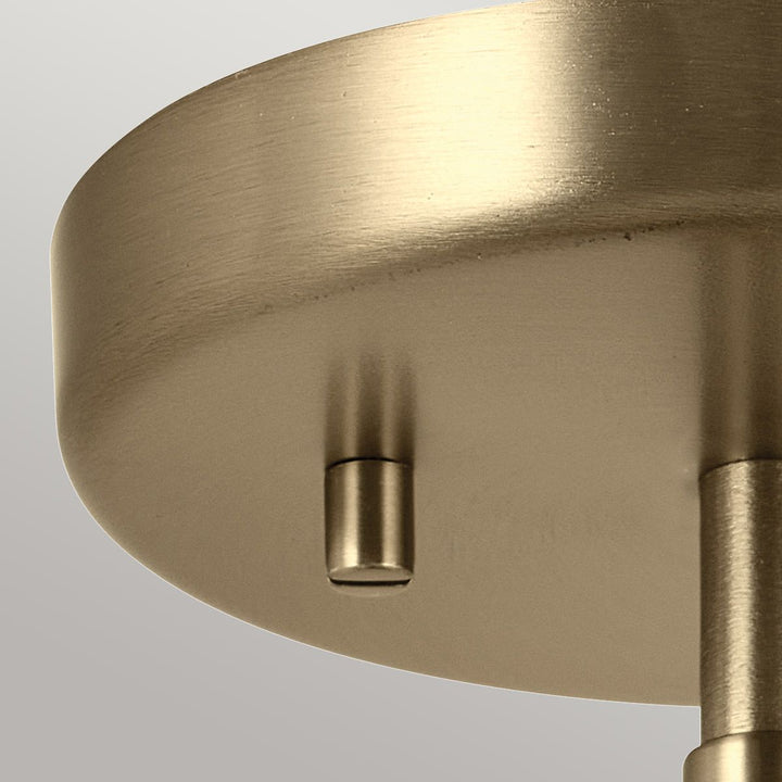 Niva Trio Mount Wall Light - Champagne Bronze