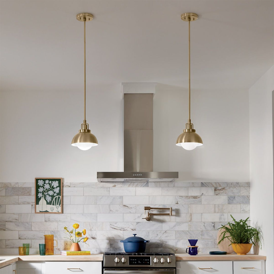 Niva Trio Mount Wall Light - Champagne Bronze