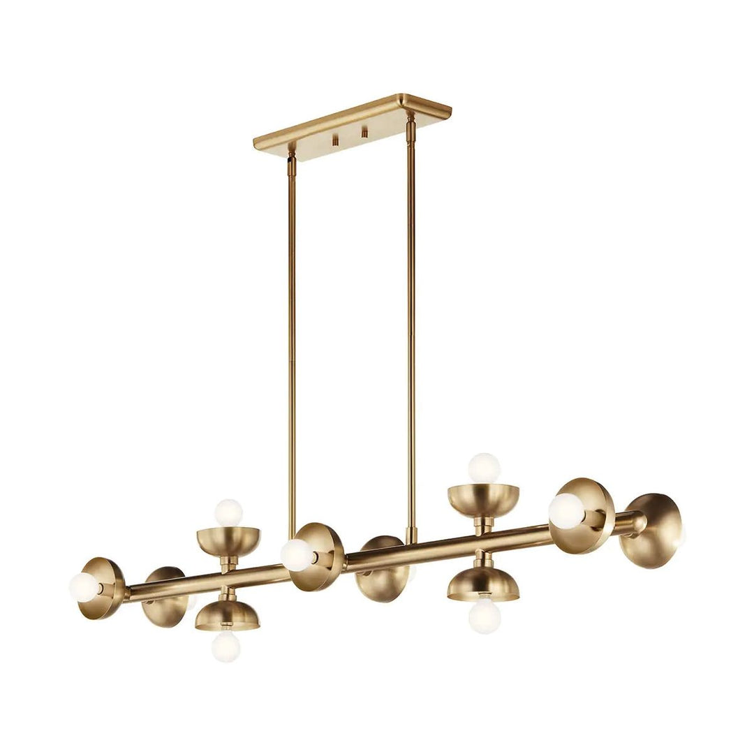 Palta Linear Pendant Light - Champagne Bronze