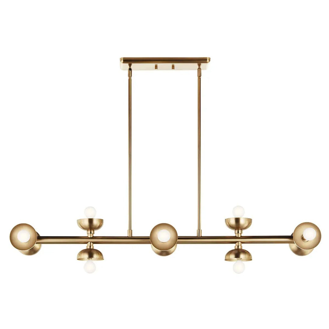 Palta Linear Pendant Light - Champagne Bronze