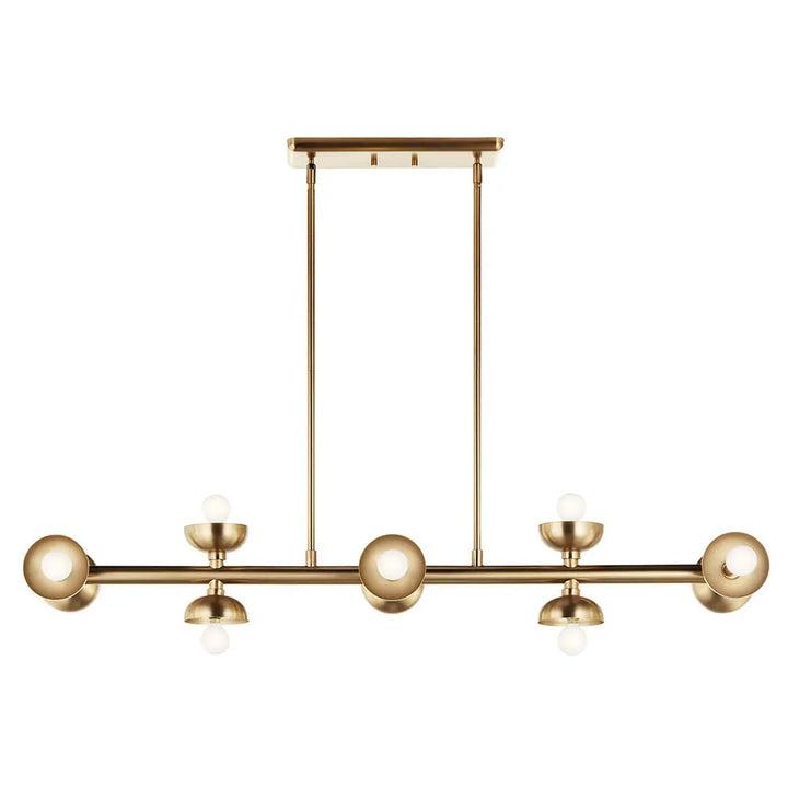 Palta Linear Pendant Light - Champagne Bronze