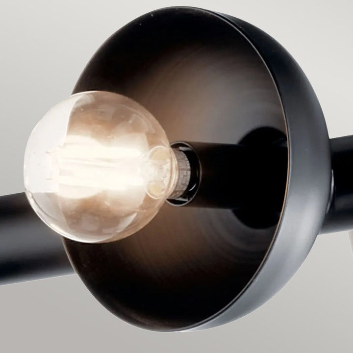 Palta Linear Pendant Light - Satin Black