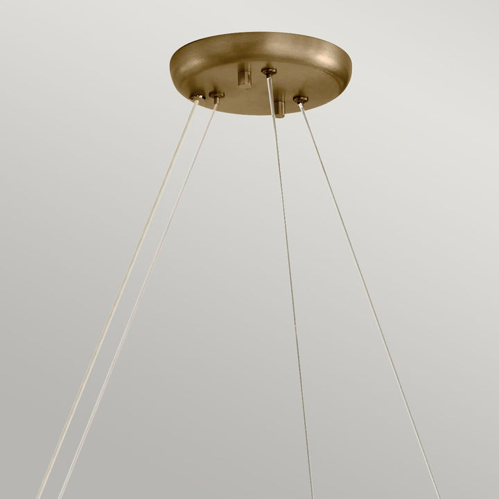 Palta 9 Light Chandelier - Champagne Bronze