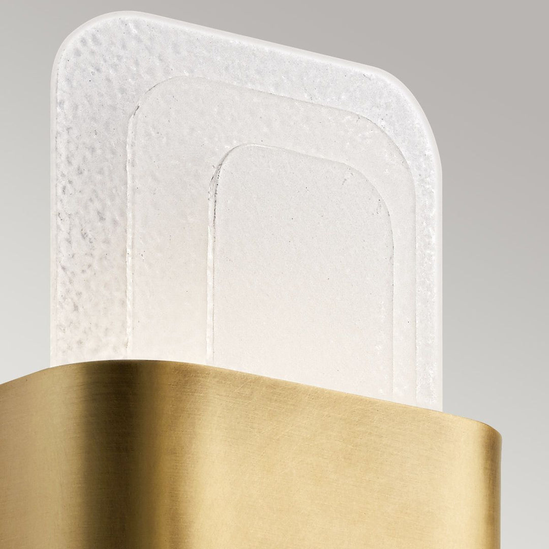Serene LED Wall Light - Natural Brass