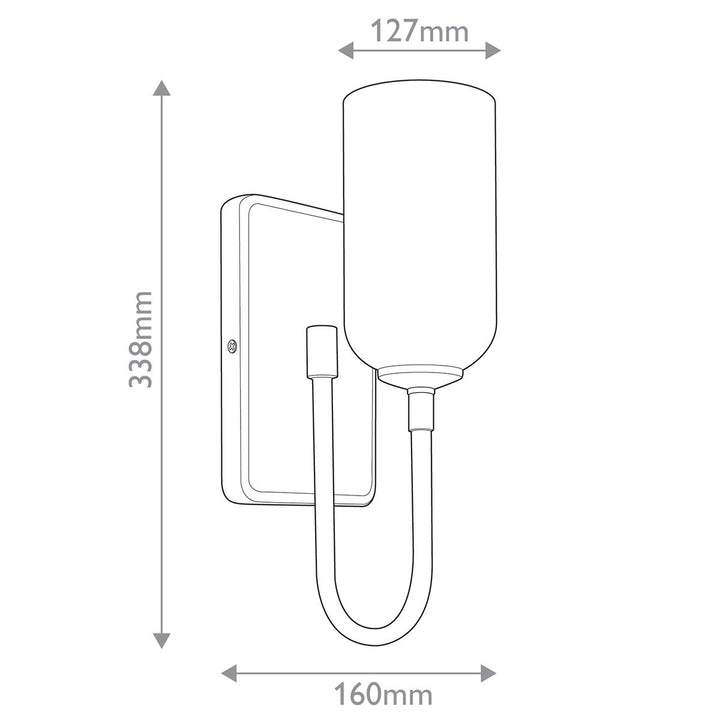 Solia Wall Light - Champagne Bronze