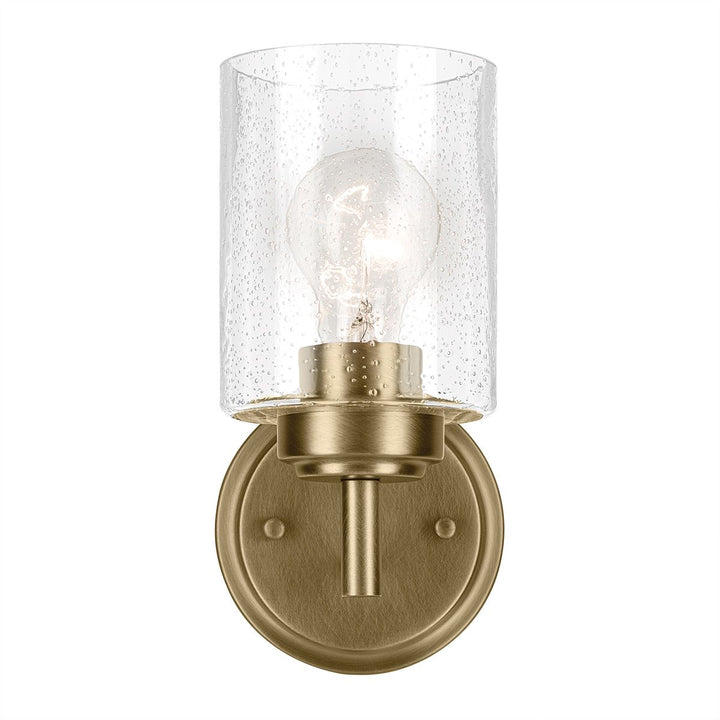 Winslow 1 Wall Light - Natural Brass