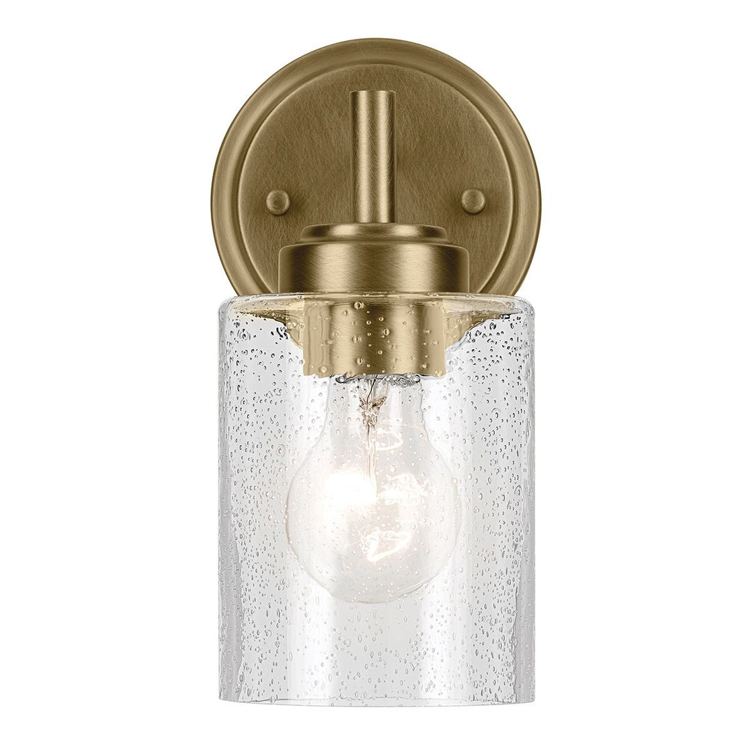 Winslow 1 Wall Light - Natural Brass