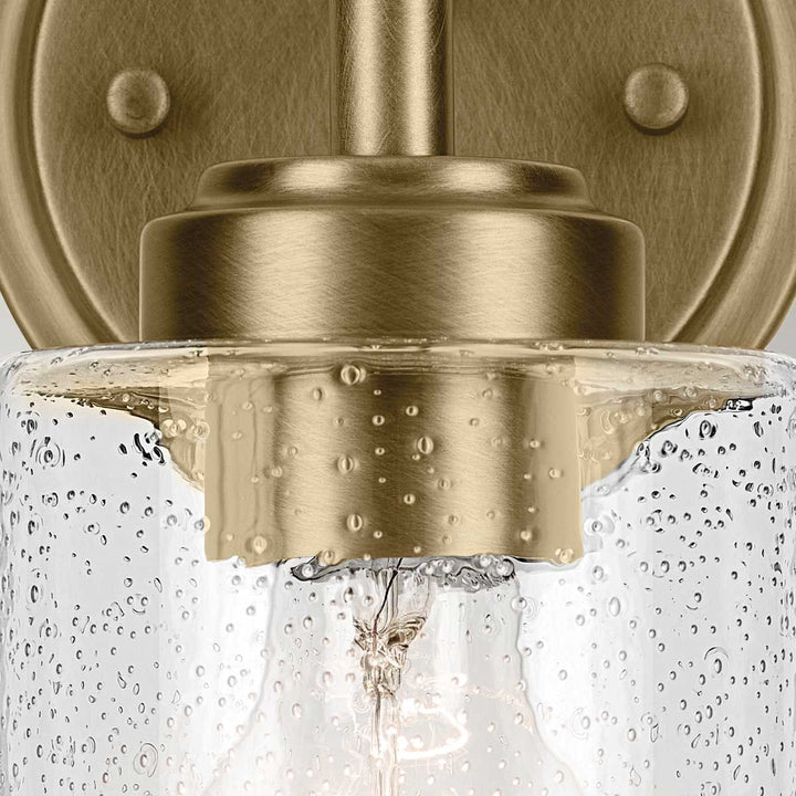 Winslow 1 Wall Light - Natural Brass