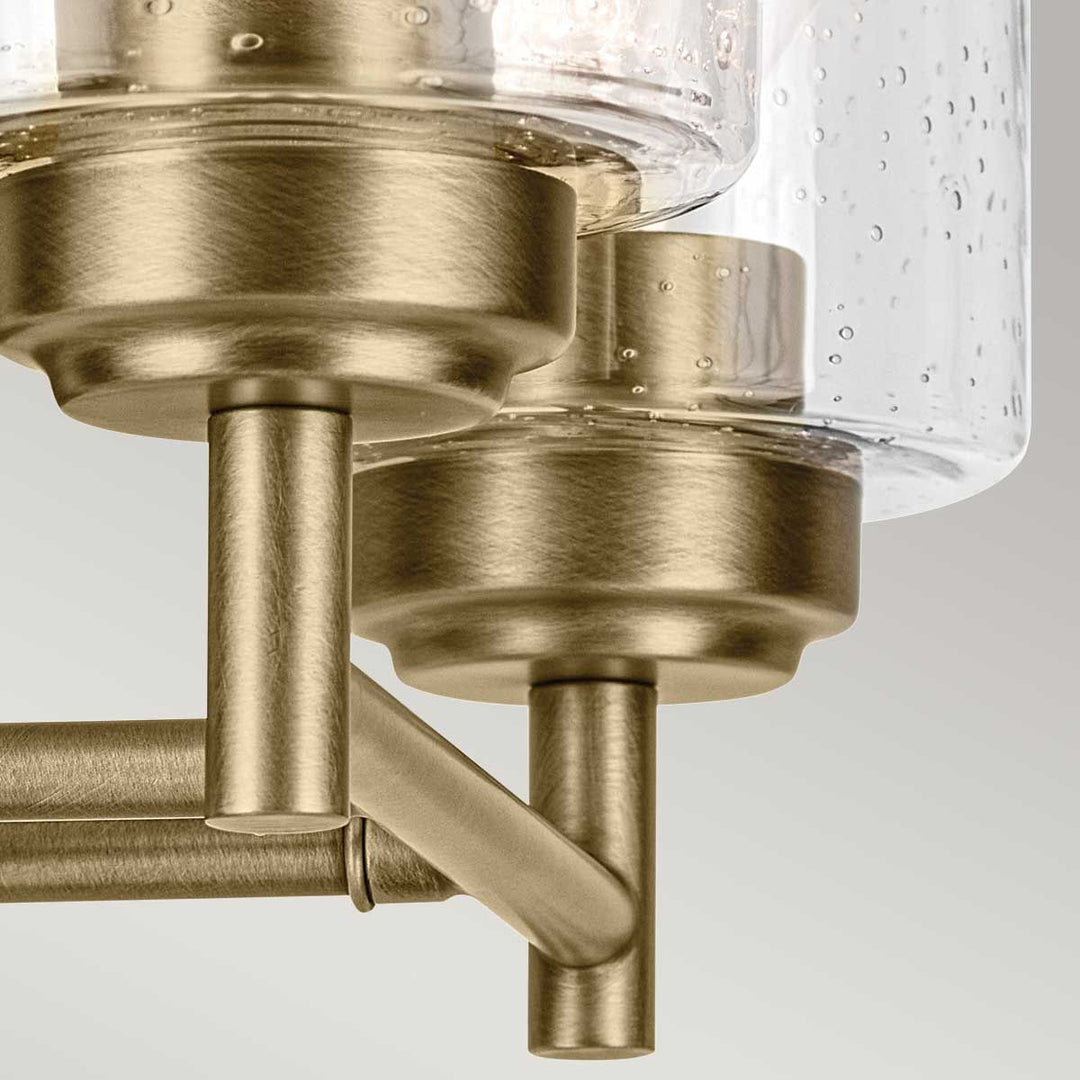 Winslow 2 Wall Light - Natural Brass
