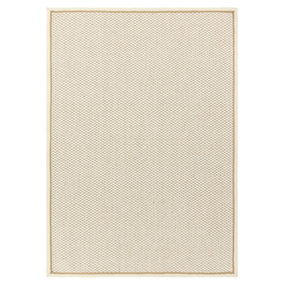 Korra Double Loop Rug - Cream Linen