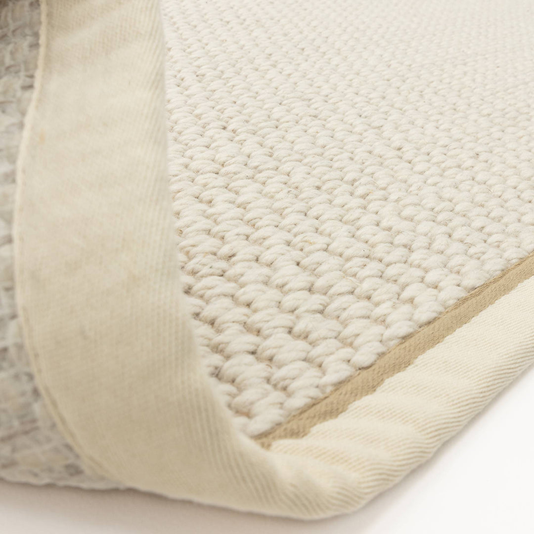 Korra Double Loop Rug - Cream Linen