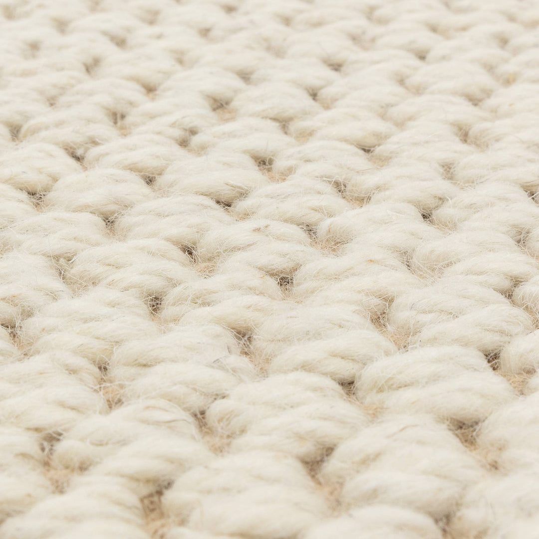 Korra Double Loop Rug - Cream Linen