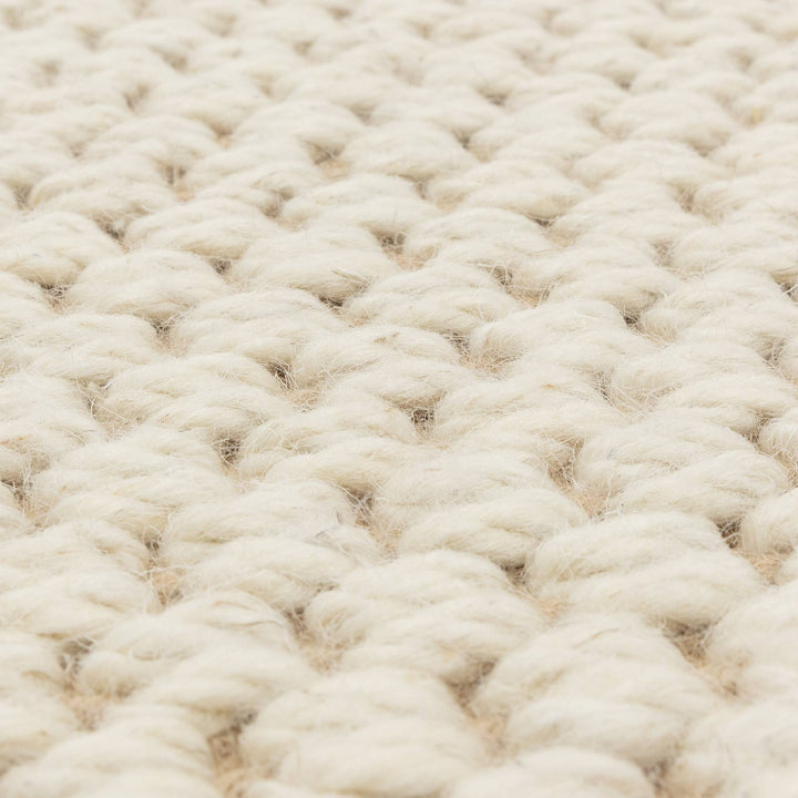 Korra Double Loop Rug - Cream Linen