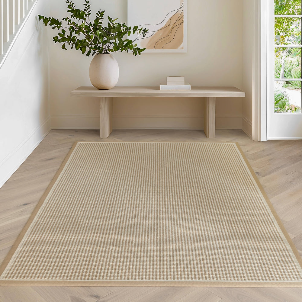 Korra Loop Rug - Linen Cream