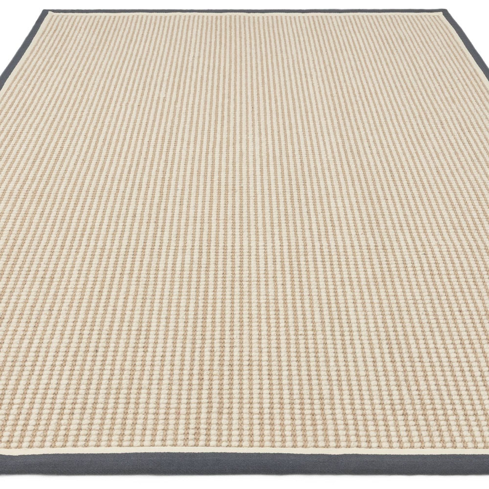 Korra Loop Rug - Slate Cream
