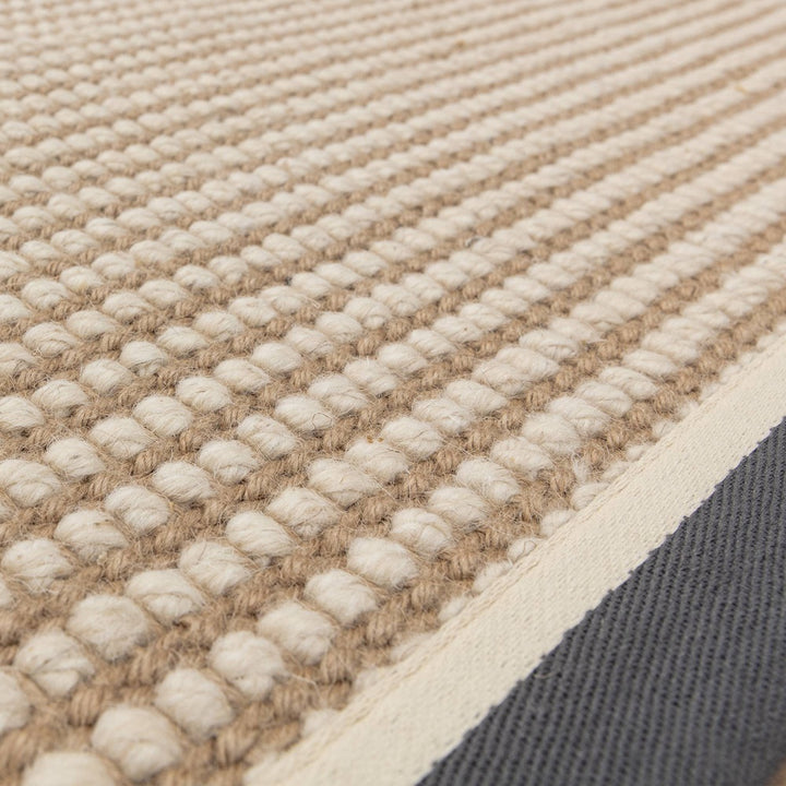 Korra Loop Rug - Slate Cream