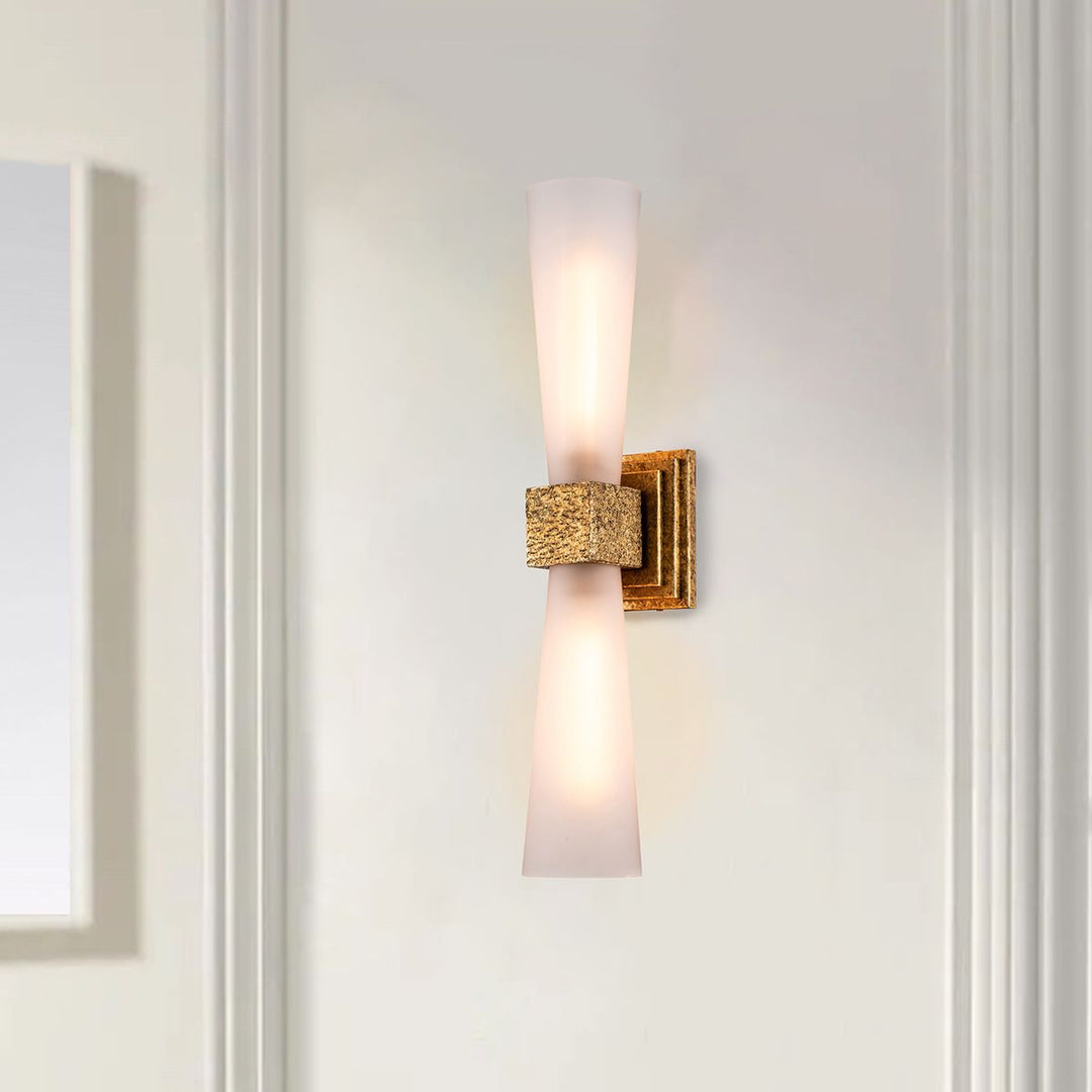 Kristy 2 Wall Light - Distressed Gold