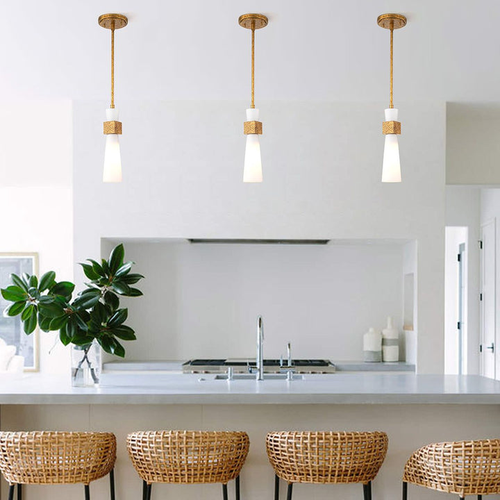 Kristy Mini Pendant Light - Distressed Gold