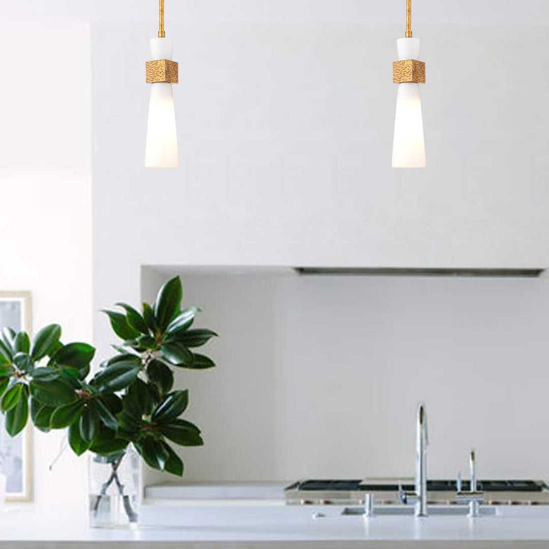 Kristy Mini Pendant Light - Distressed Gold