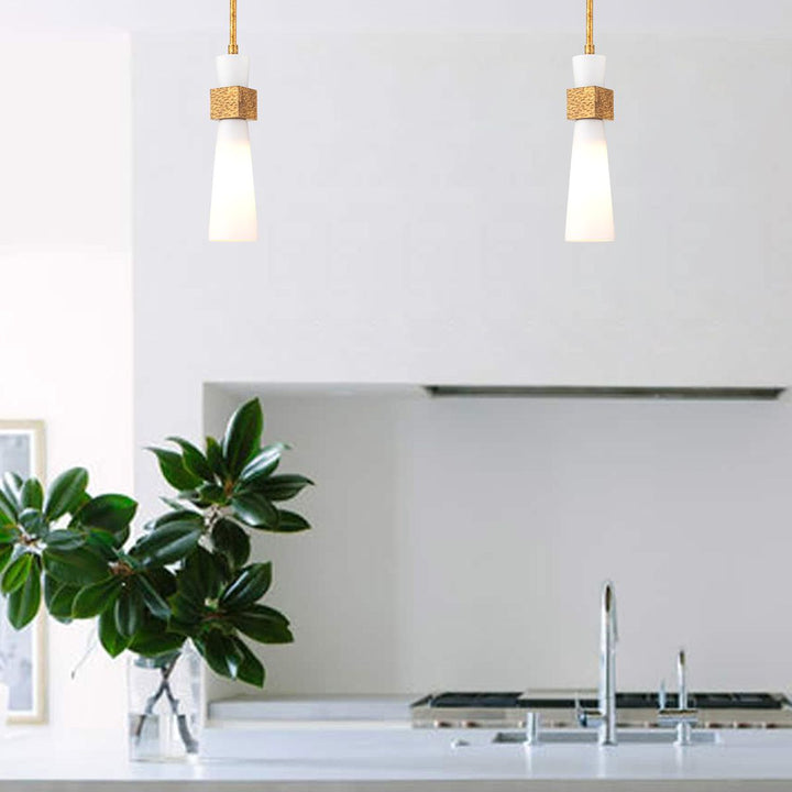 Kristy Mini Pendant Light - Distressed Gold