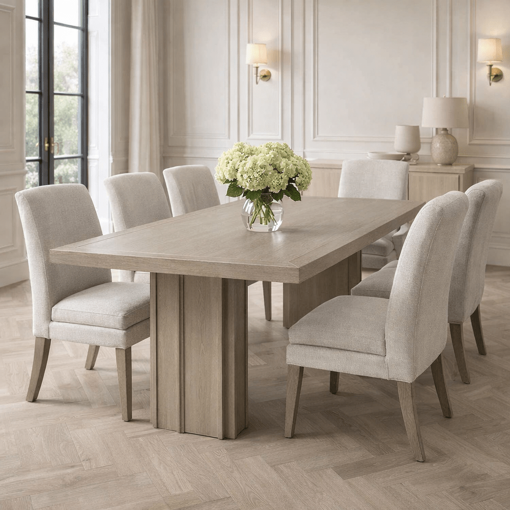 Tambour Rectangular Dining Table