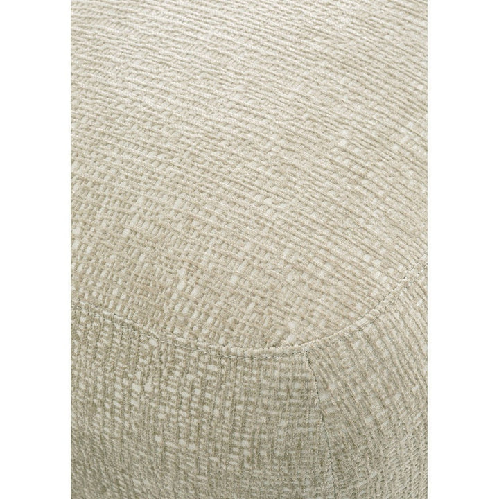 Lisette Velvet Pouffe - Sand