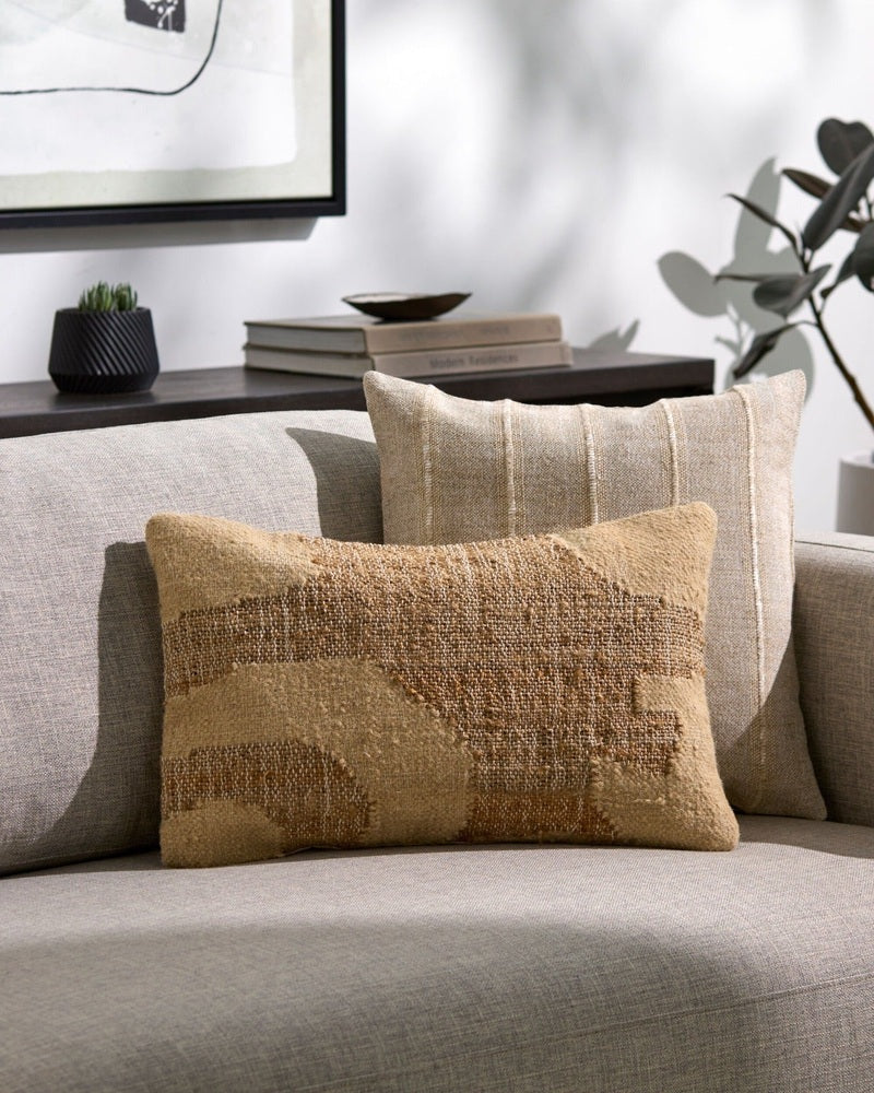 Luke Woven Cushion 56x36cm Keiichi 3