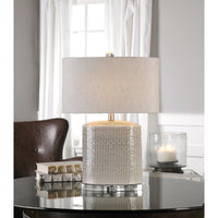 Uttermost Modica Taupe Ceramic Lamp