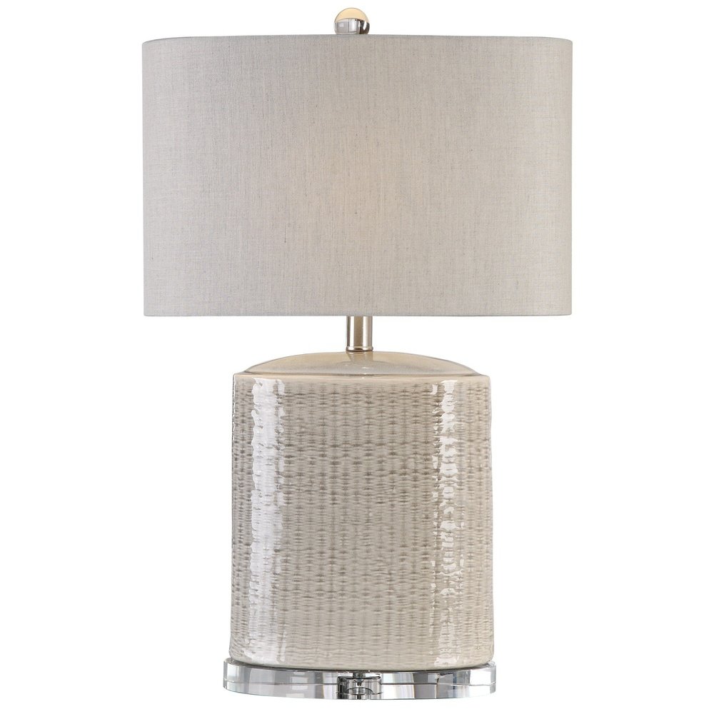 Modica Ceramic Lamp - Taupe Uttermost 1