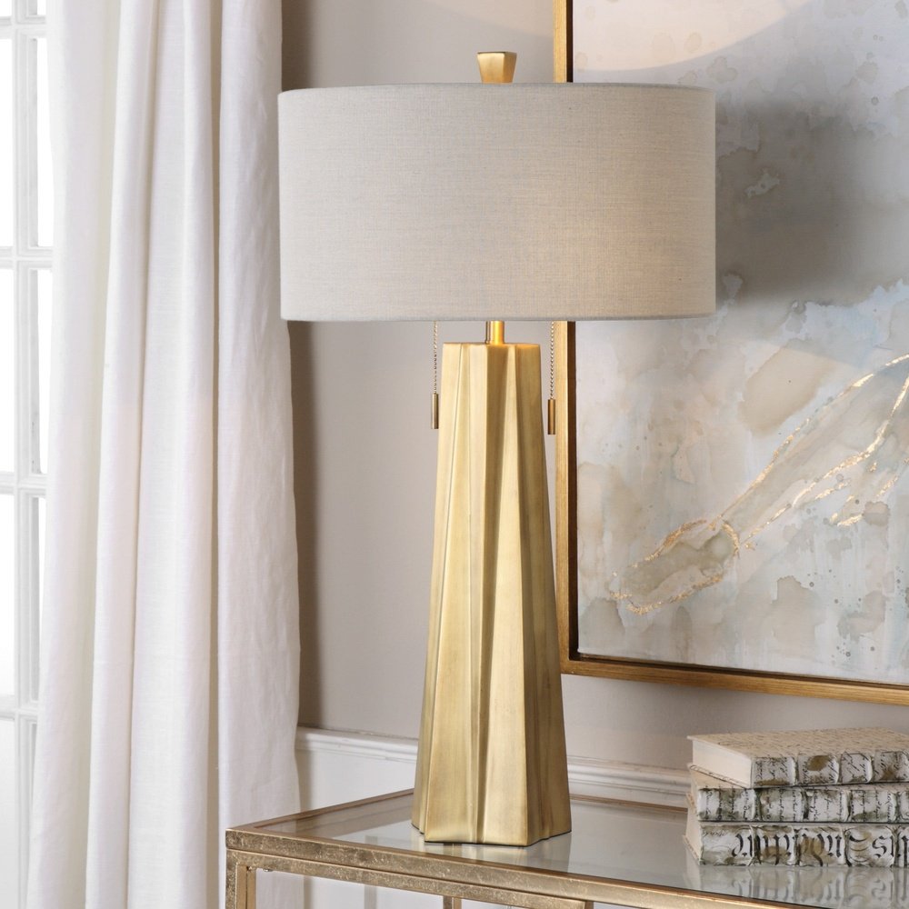 Maris Table Lamp - Gold Uttermost 2