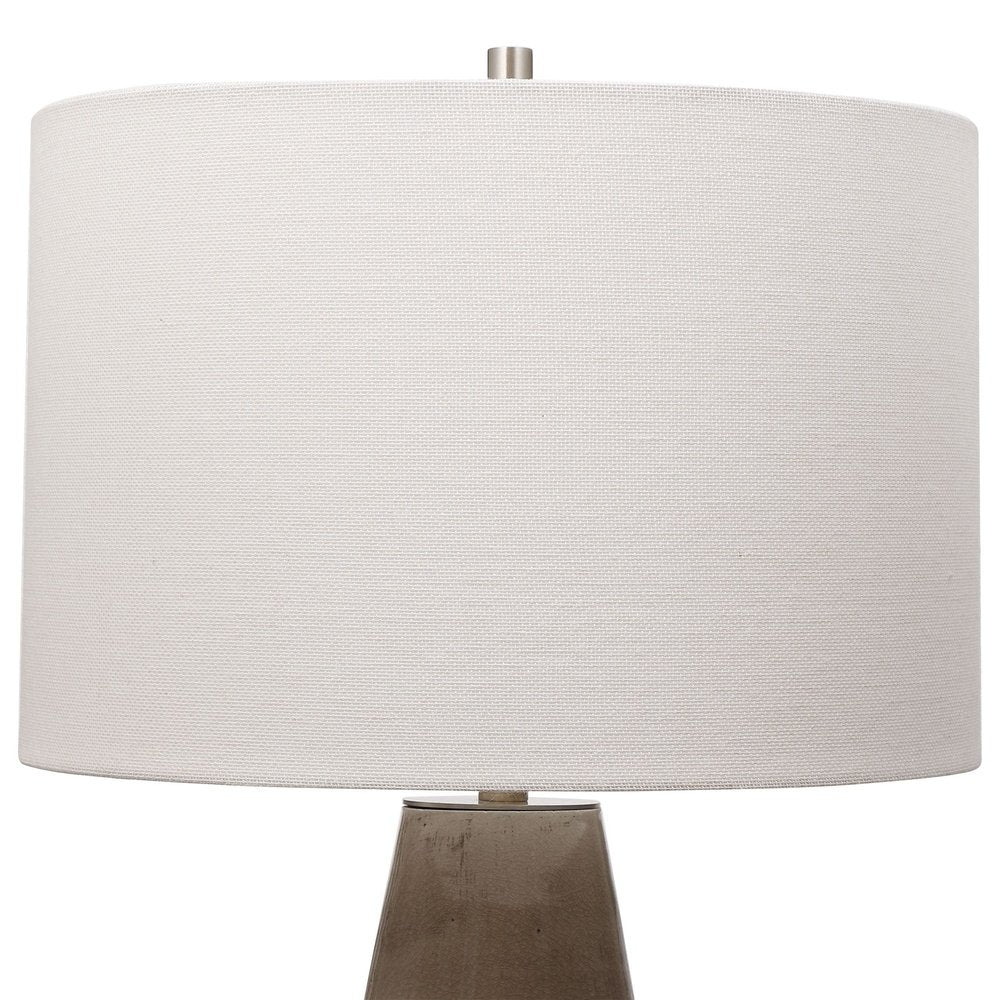 Volterra Table Lamp - Taupe/Grey Uttermost 3
