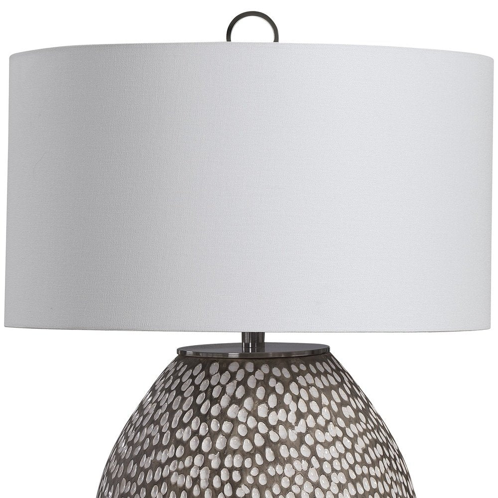 Cyprien Table Lamp - Grey & White Uttermost 6