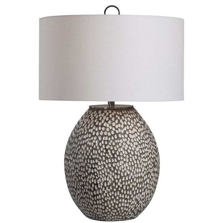 Cyprien Table Lamp - Grey & White Uttermost 4